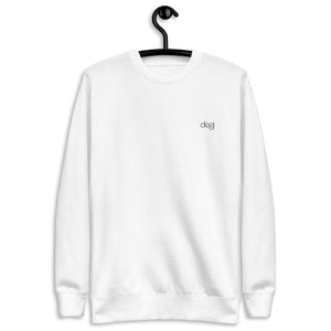 Embroidered Crew Neck Sweatshirt