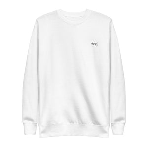 Embroidered Crew Neck Sweatshirt